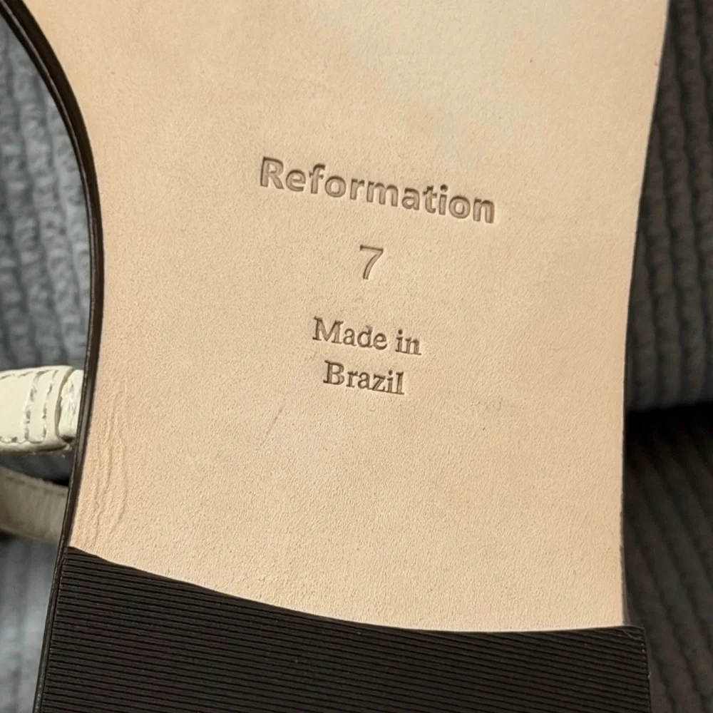 Reformation Cassandra Sandals